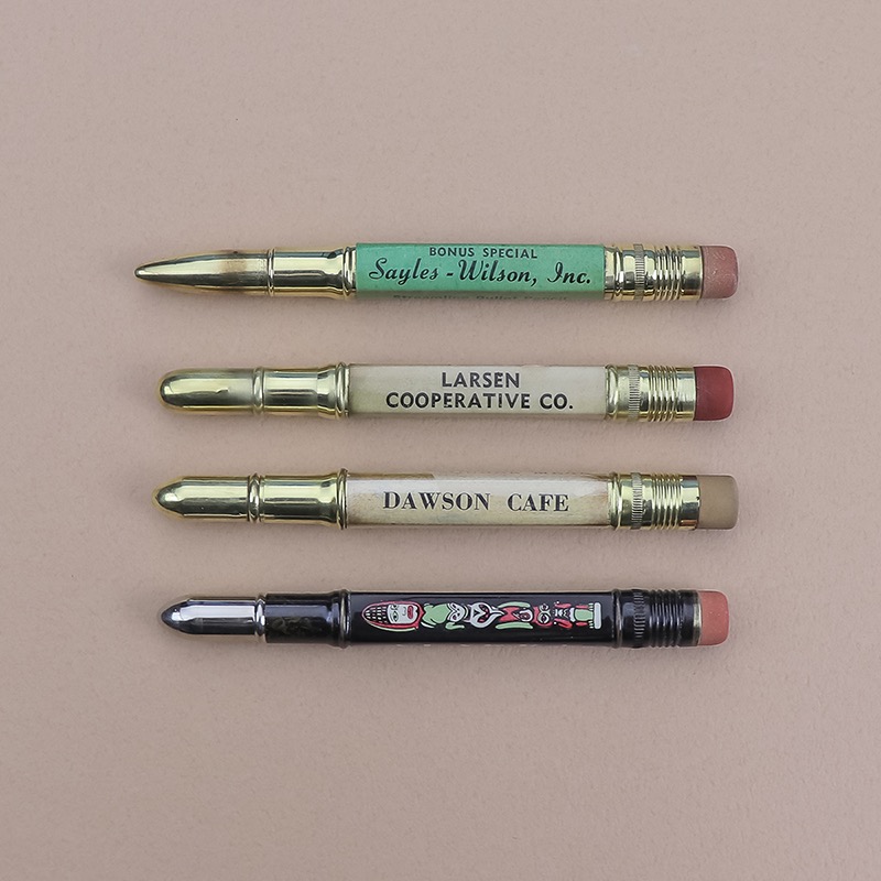 Vintage Pencil Holder_Square