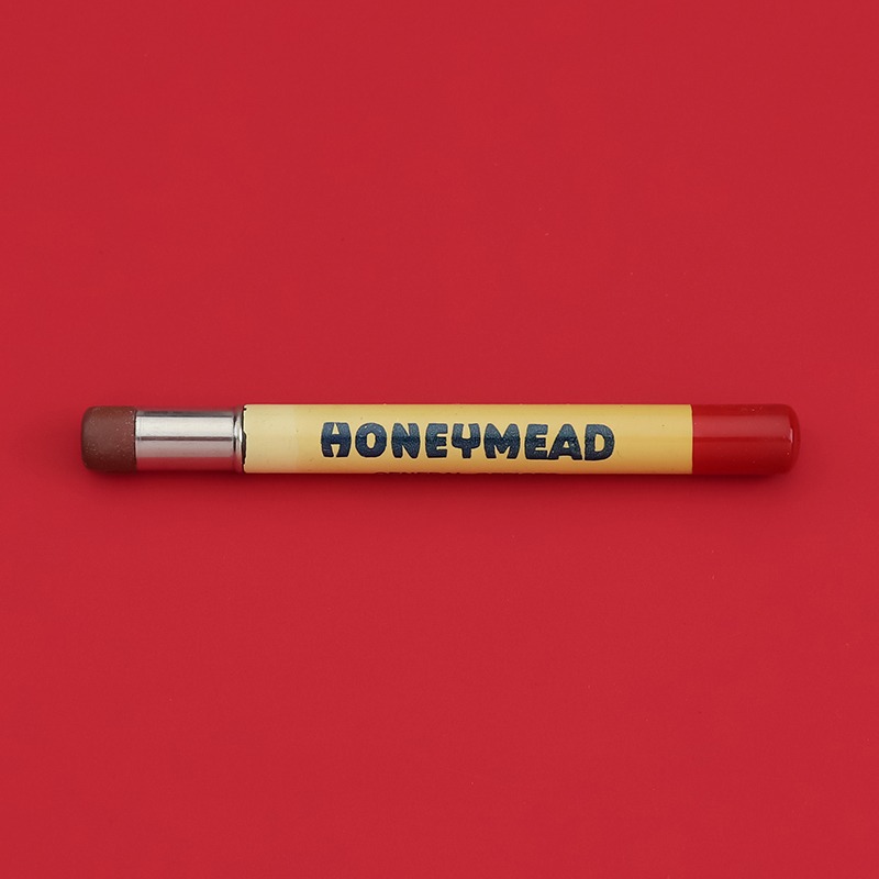Vintage Pencil Holder_Red