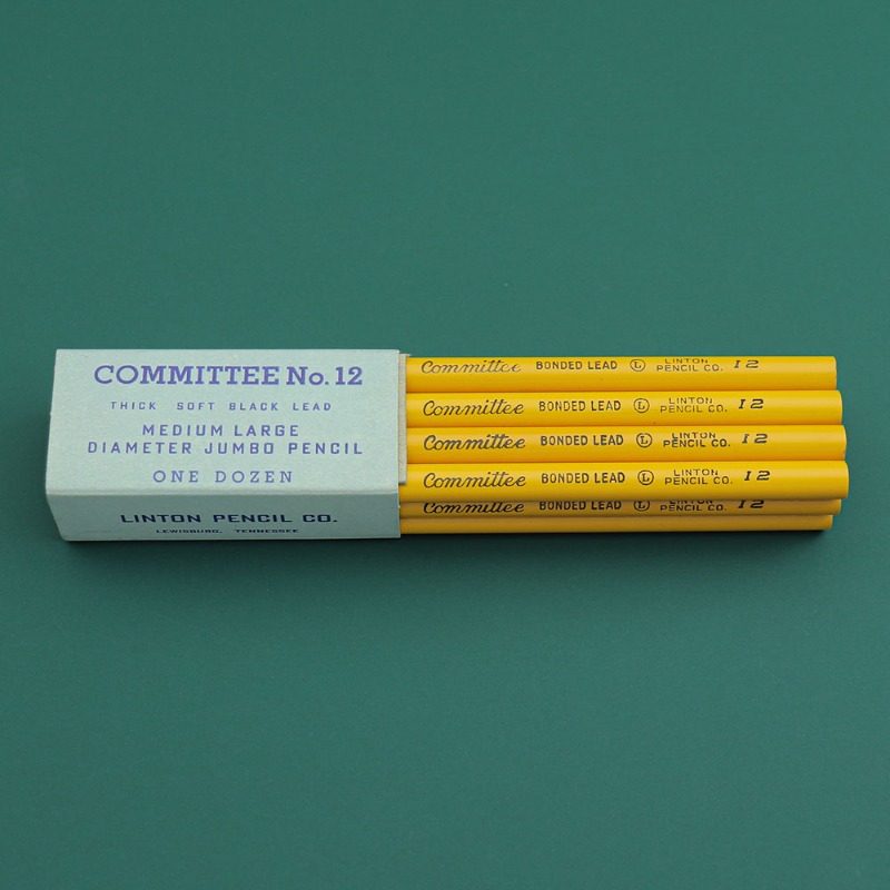 Vintage Linton Pencil Co. Committee No.12