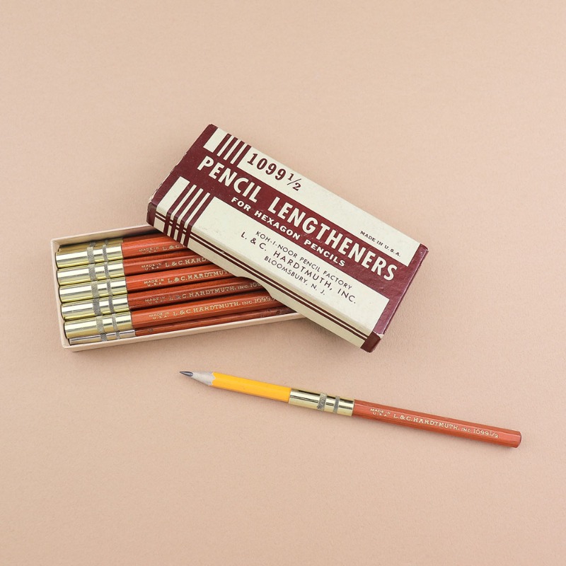 Vintage L.&amp;C. HARDTMUTH Pencil Lengtheners No.1099½